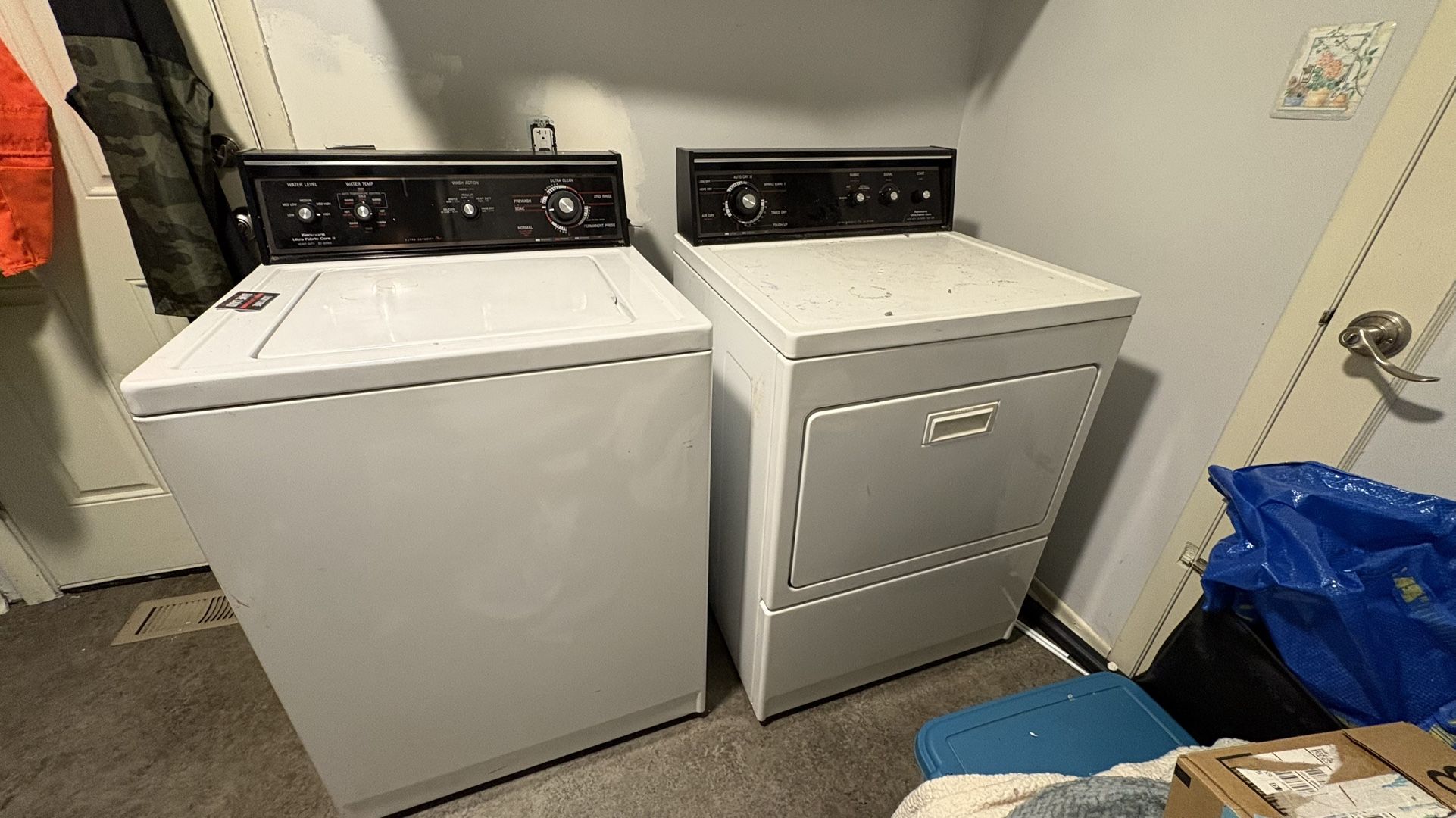 Kenmore Ultra Fabric Care II Washer And Dryer