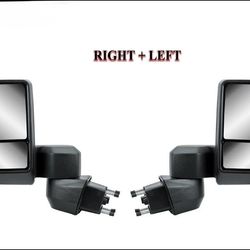 Pair Left+Right Side Tow Mirror for 2019 to 2025 Silverado/ GMC 2500HD 3500HD