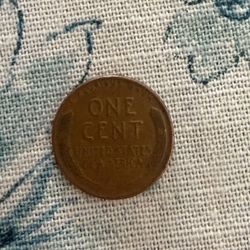 1944 Lincoln Wheat Penny 