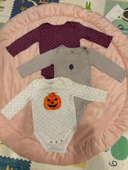 Baby Long Sleeve Onesies Bundle of 3