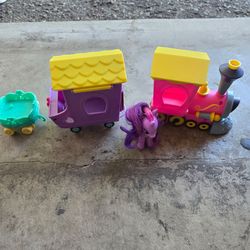 My Little Pony Train Playset with Figure