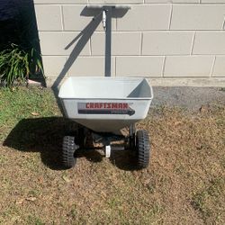 Craftsman Broadcast Spreader.