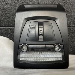 FRONT OVERHEAD DOME LIGHT SUNROOF SWITCH BLACK OEM 2011-2016 BMW 5 SERIES F10