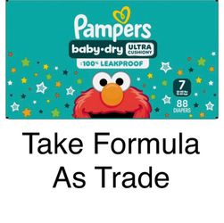 Pampers Size 7 Baby Dry - Diapers- Pañales