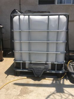 plastic tote tank