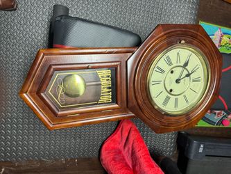 Waltham Regulator Schoolhouse 31 Day Chime Mechanical Wall Clock