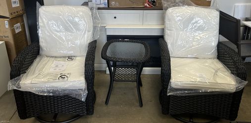 New ,3pieces Rocking Chair With Table