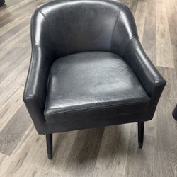 Dark Charcoal Accent Chair