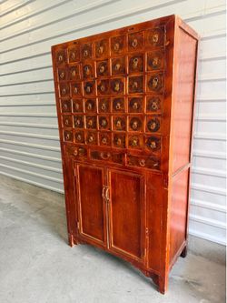 Pacific Rim Apothecary cabinet