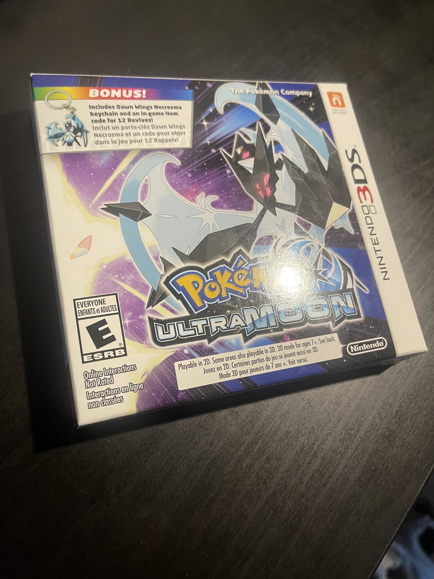 3DS Limited Edition Pokemon Ultra Moon read description 