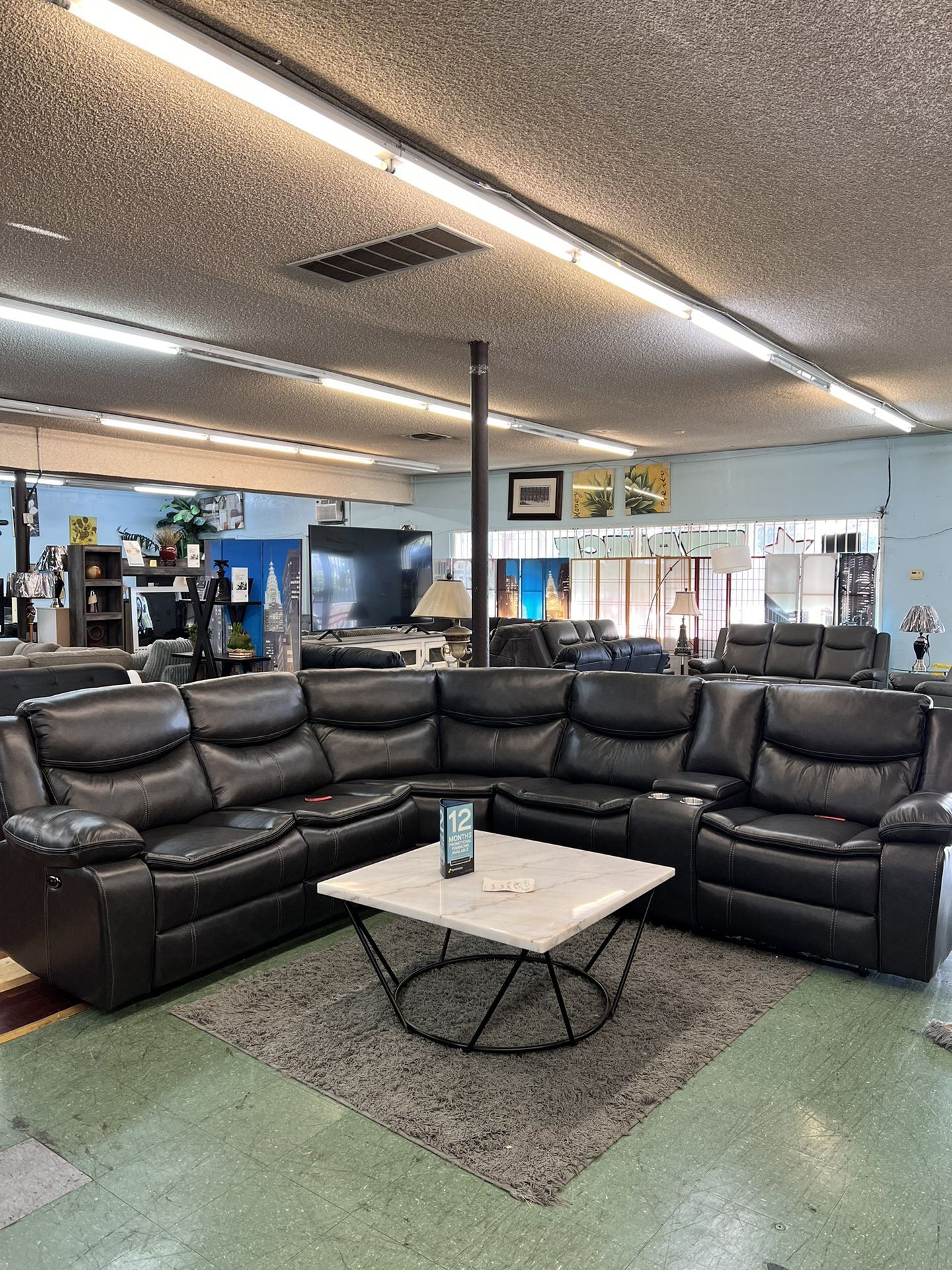 🔥Hot Deal🔥Brand New 3pc Power Reclining Sectional Couch $1599 Delivery Available