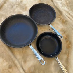 3 Emeril Nonstick Fry Pans