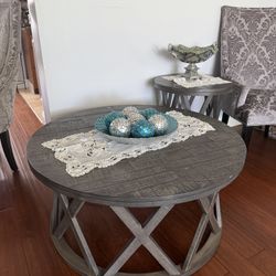 Coffee Table And End Table 