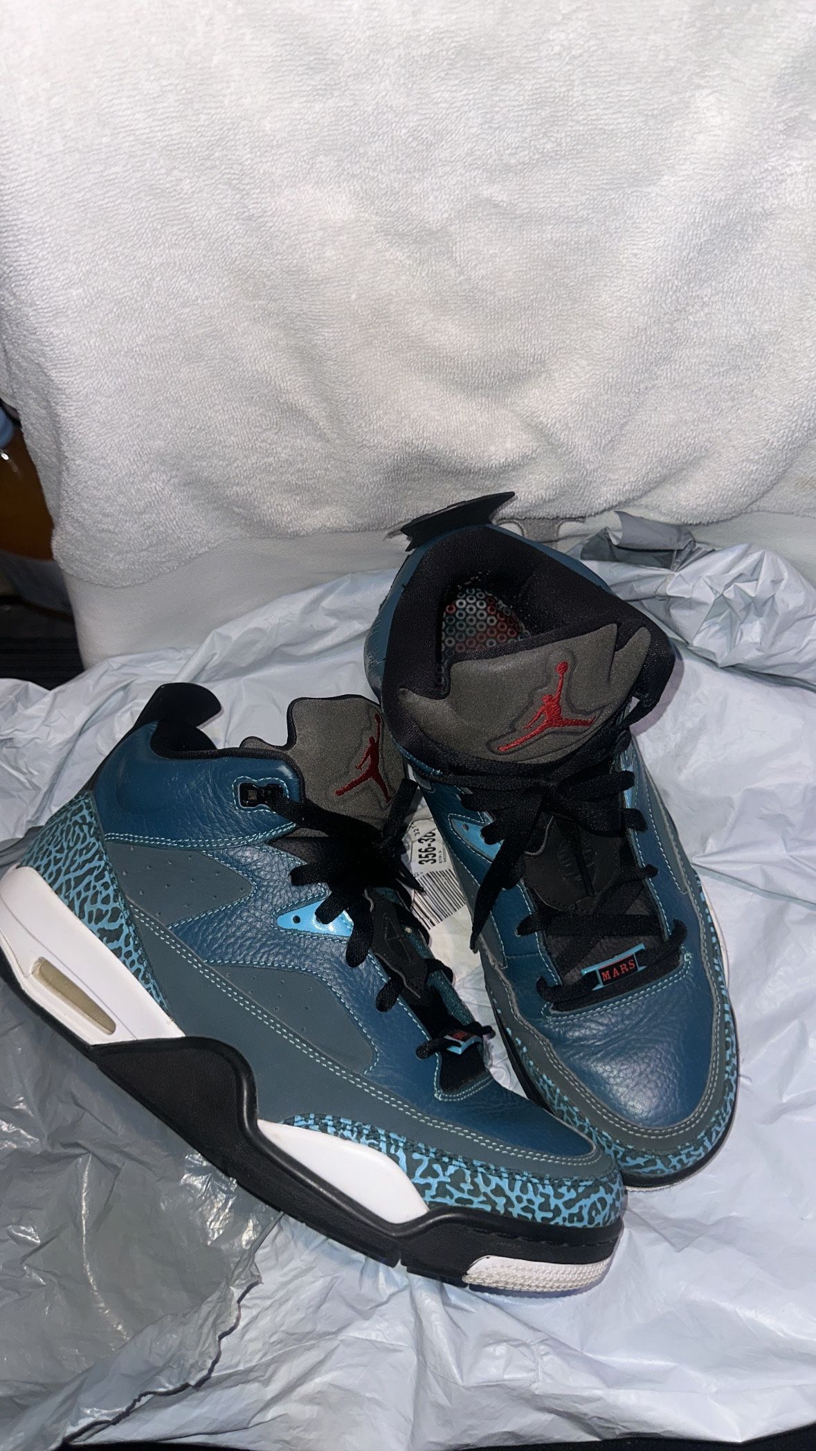 Jordan Son Of Mars Blue Camo Collab Size 11