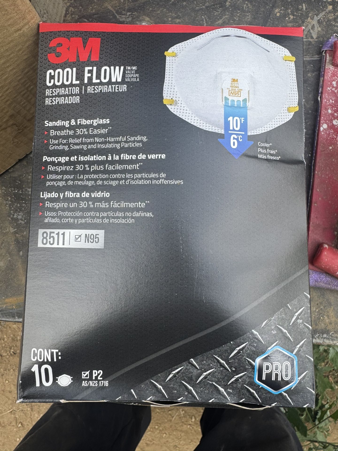 3m N95 Face mask 10pk