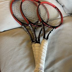 3 Tennis Racquets