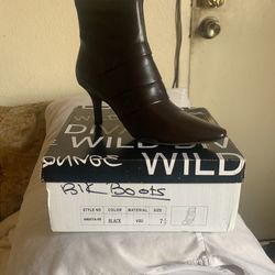 Brown Leather Boots Still In Box New Boots Brown Leather Size 7.5 