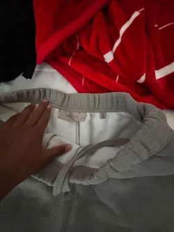 Gray essentials pants