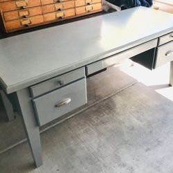 Large Grey Desk