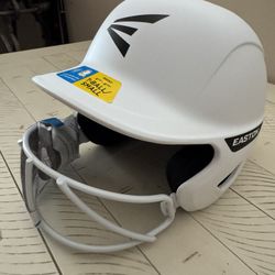 Easton Ghost Youth Matte White Softball Batting Helmet