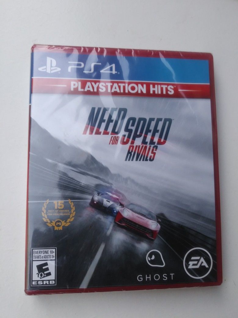 New Sealed PS4 Need for Speed Rivals Game