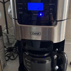 Gevi Coffee Maker With Built In Grinder 