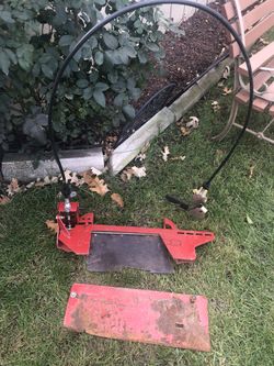 A Part To Put on A Machine That Cuts Leafs