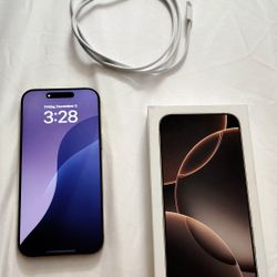 NEW Apple iPhone 16  Pro Max-Locked-AT&T-Mobile Reg $800+