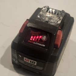 M18 Red Lithium Hight Output Xc6.0 Battery 