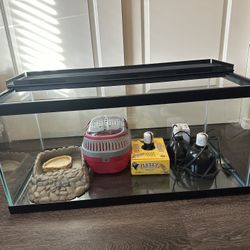 Reptile tank and accessories