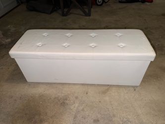 White ottoman