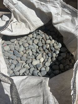 100 lbs. Decorative Gray River Rocks – Landscaping Stone