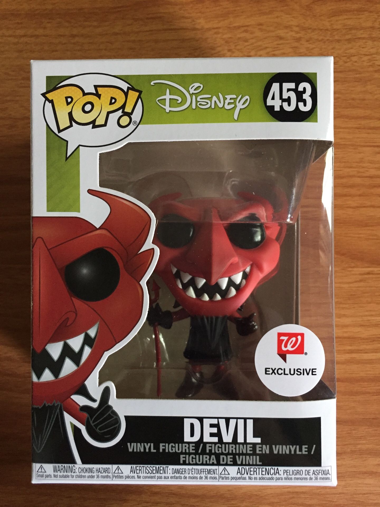 Funko pop the devil Walgreens exclusive Disney the nightmare before Christmas