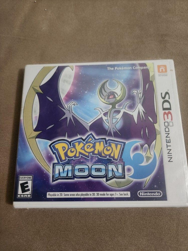 Pokemon Moon For Nintendo 3ds