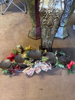 Metal decor, used