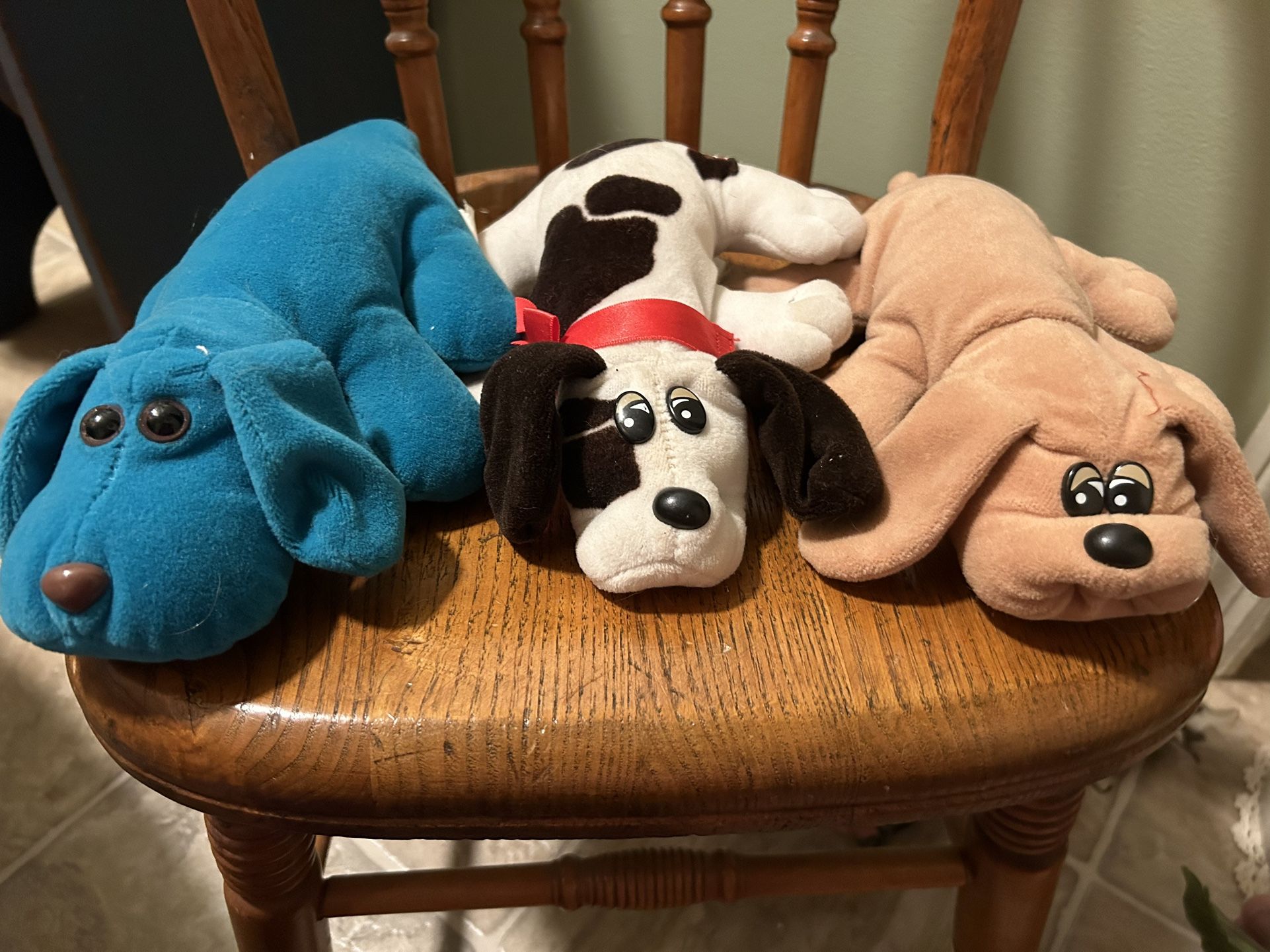 3 Stuffed Puppies