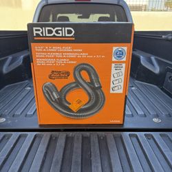 NEW RIDGID 2-1/2 in. x 7 ft. DUAL-FLEX Locking Vacuum Hose Kit Accessory Shop Vacuum Attachment for RIDGID Wet Dry Vacs