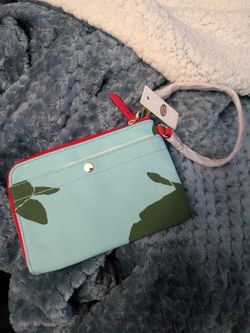 Fossil Top Sea Turtle Wristlet 6.25"x4