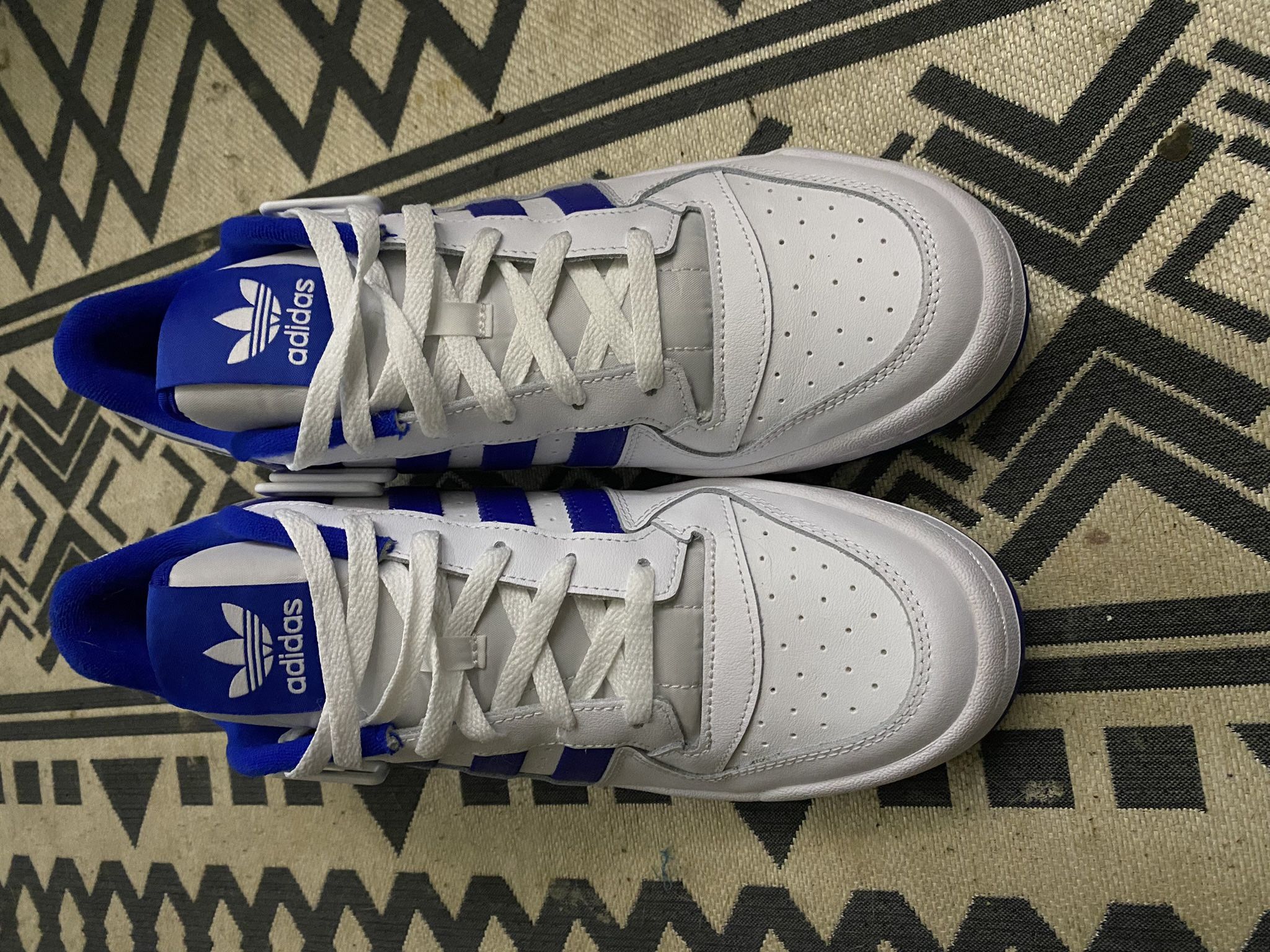 Adidas Forum Low White Royal Blue