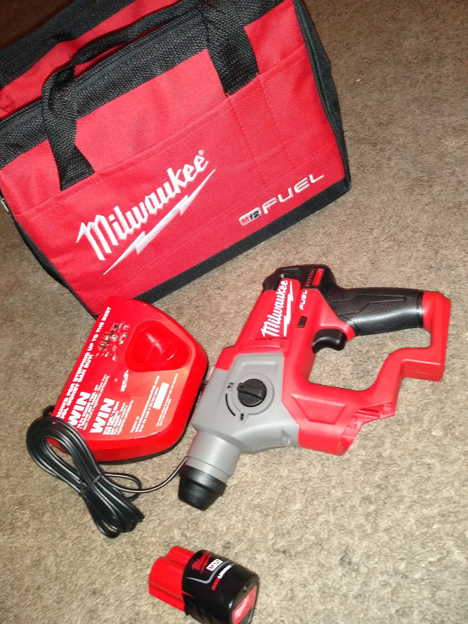 Rotary Hammer drill Milwaukee Fuel Brushless M12