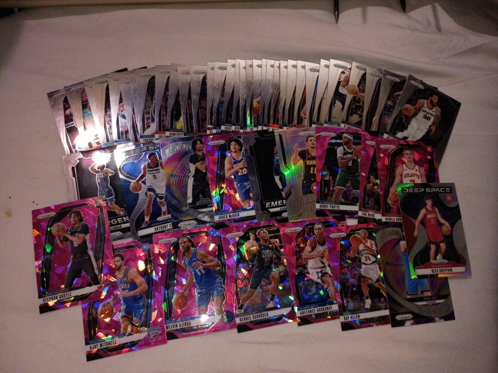 Prizm Basketball Cards Lot
