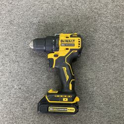 Dewalt DCD708 1/2” Drill Driver With 20v Battery 