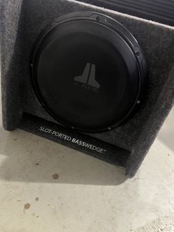 JL Audio Subwoofer And Amplifiers 