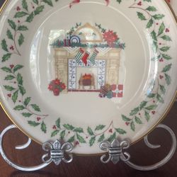 LENOX-1993 Annual Christmas Holiday Collectors Plate