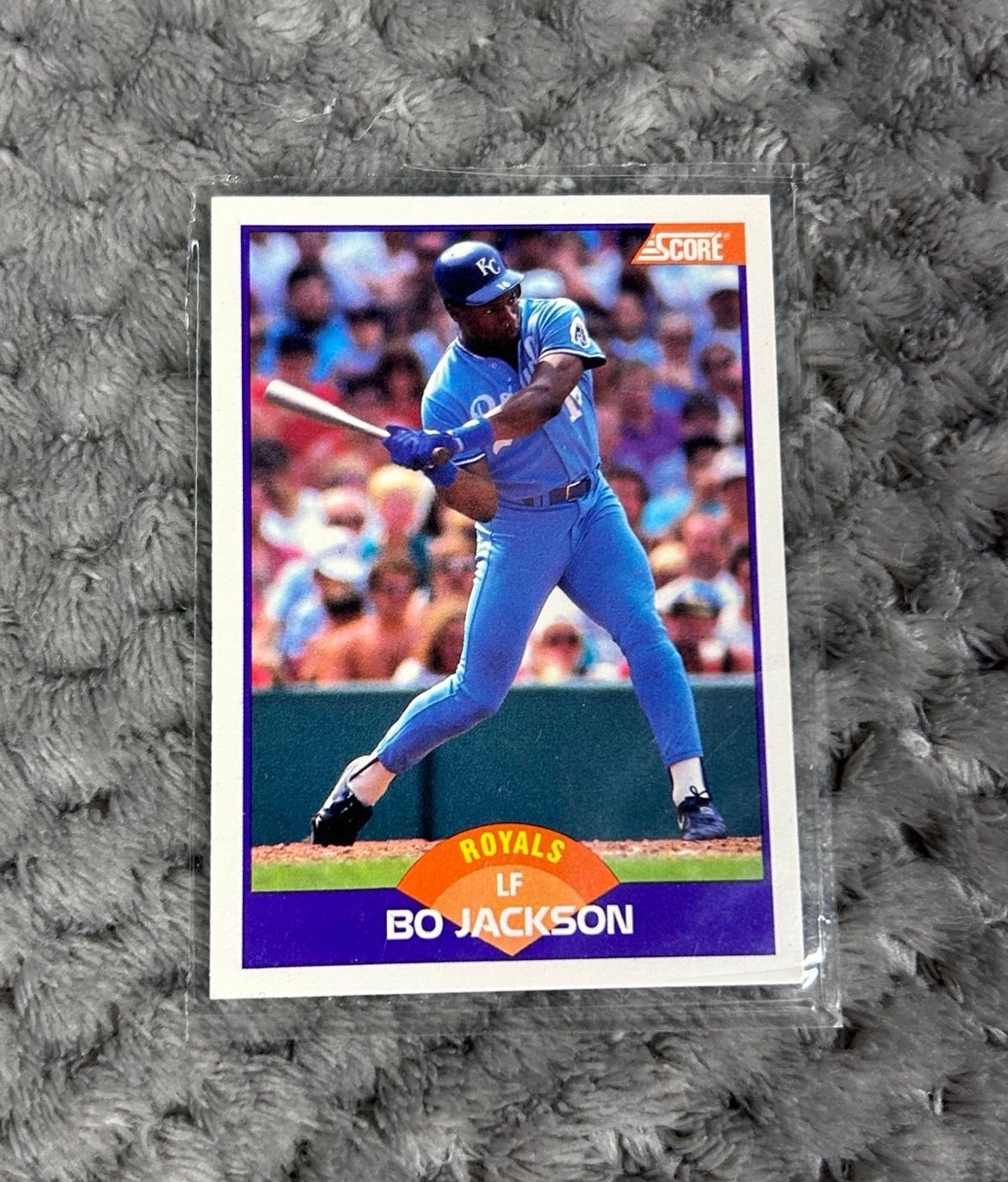 1989 Score Bo Jackson Kansas City Royals