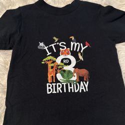 3rd Birthday Tee