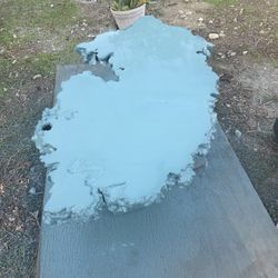 Mesa 100% De Madera De Raiz De Arbol