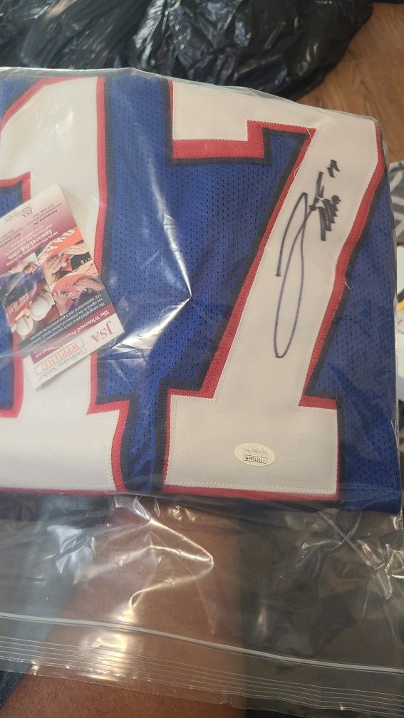 Josh Allen Sign Jersey