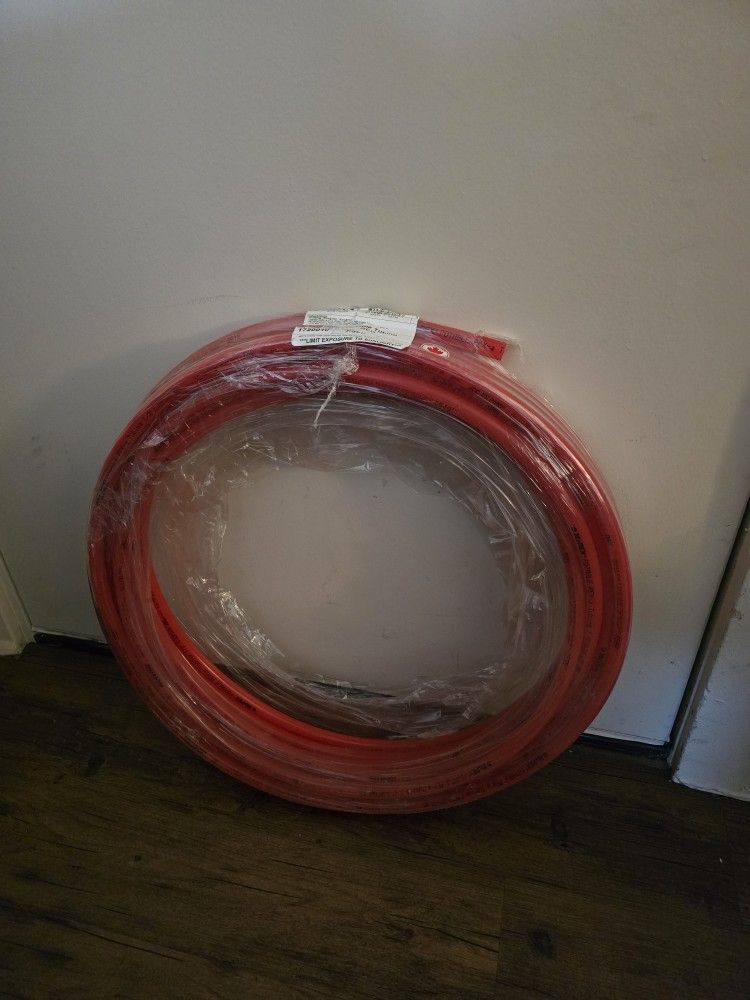 Red Nylon Tubing