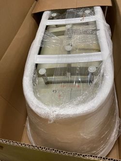 WOODBRIDGE 67" Acrylic Freestanding Bathtub